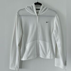 Nike Jacket womens FIT DRY with front pockets and hood